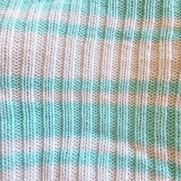 St johns Bay womens Sz XXL knit pullover sweater cotton blend in color Balmy Sea - Picture 7 of 8